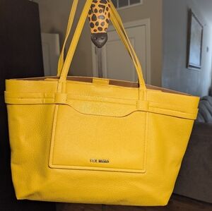 Steve Madden Vibrant Yellow Tote Large